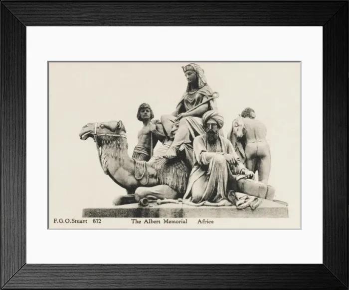 Framed Print : The Albert Memorial - Statue Detail (1 of 2) Framed Print : The Albert Memorial - Statue Detail (1 of 2)