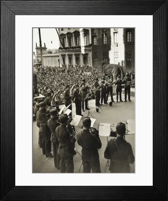 Framed Print : Austrian regiment Anschluss Framed Print : Austrian regiment Anschluss