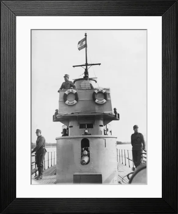 Framed Print : Austrian Navy - Anschluss Framed Print : Austrian Navy - Anschluss