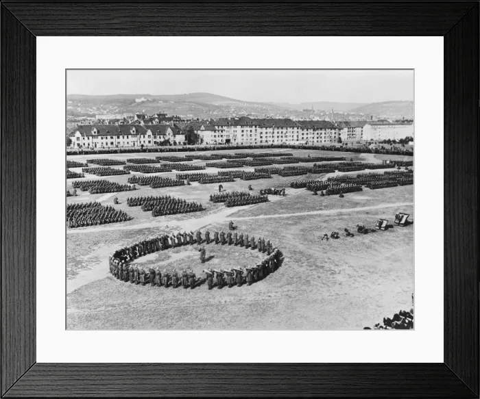 Framed Print : Austrian army - Anschluss Framed Print : Austrian army - Anschluss