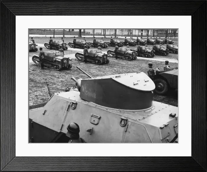 Framed Print : Austrian army - Anschluss Framed Print : Austrian army - Anschluss