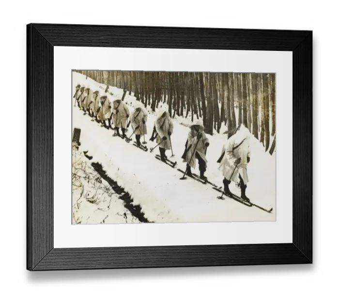 Framed Print : Austrian infantry Framed Print : Austrian infantry