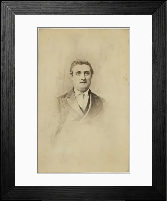 Framed Print : Middle-aged Victorian man Framed Print : Middle-aged Victorian man