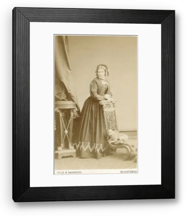 Framed Print : Middle-aged Victorian woman Framed Print : Middle-aged Victorian woman