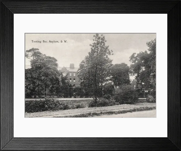Framed Print : Tooting Bec Asylum, Surrey Framed Print : Tooting Bec Asylum, Surrey