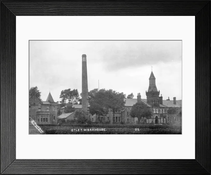Framed Print : Wharfedale Union Workhouse, Otley, West Yorkshire