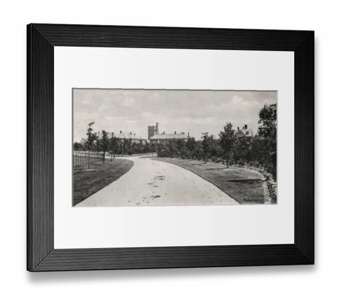 Framed Print : West Sussex County Asylum, Chichester Framed Print : West Sussex County Asylum, Chichester