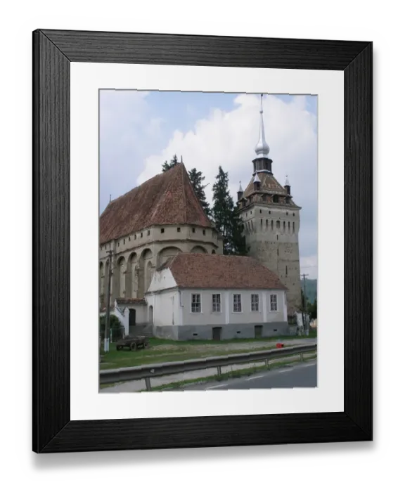 Framed Print : Old fortified church in Sighisoara, Romania Framed Print : Old fortified church in Sighisoara, Romania