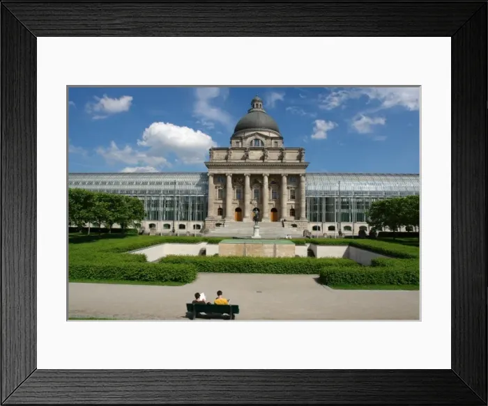 Framed Print : Bavarian State Chancellery, Munich, Germany Framed Print : Bavarian State Chancellery, Munich, Germany