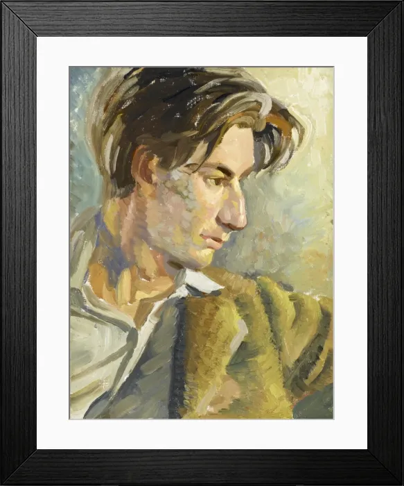 Framed Print : Portrait of a young man Framed Print : Portrait of a young man