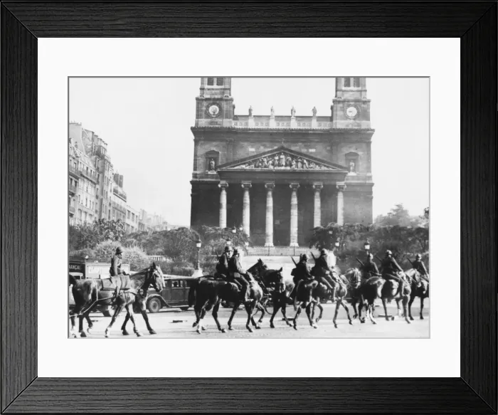 Framed Print : French mobilisation WWII Framed Print : French mobilisation WWII