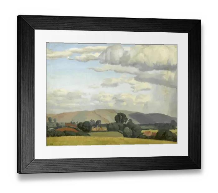 Framed Print : Landscape painting Framed Print : Landscape painting