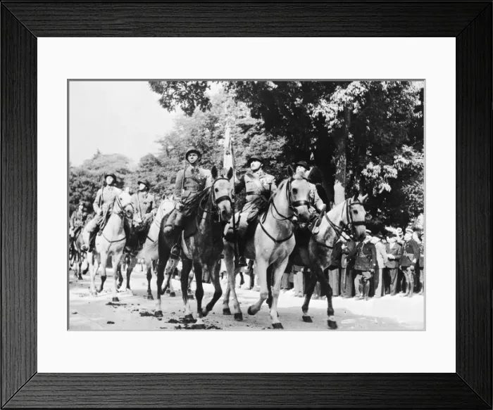 Framed Print : French cavalry WWII Framed Print : French cavalry WWII