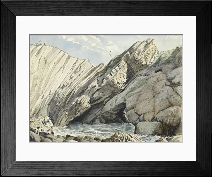 Framed Print : A Rocky coastal cove Framed Print : A Rocky coastal cove