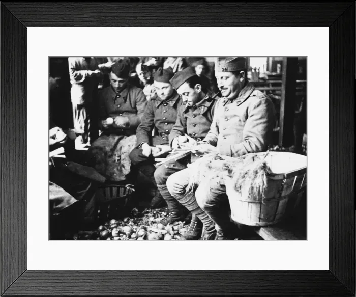 Framed Print : French soldiers WWII Framed Print : French soldiers WWII