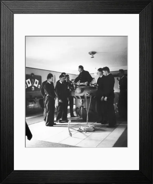 Framed Print : French Naval School WWII Framed Print : French Naval School WWII