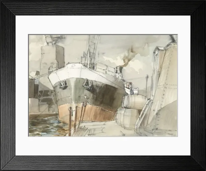 Framed Print : Wapping Docks Framed Print : Wapping Docks
