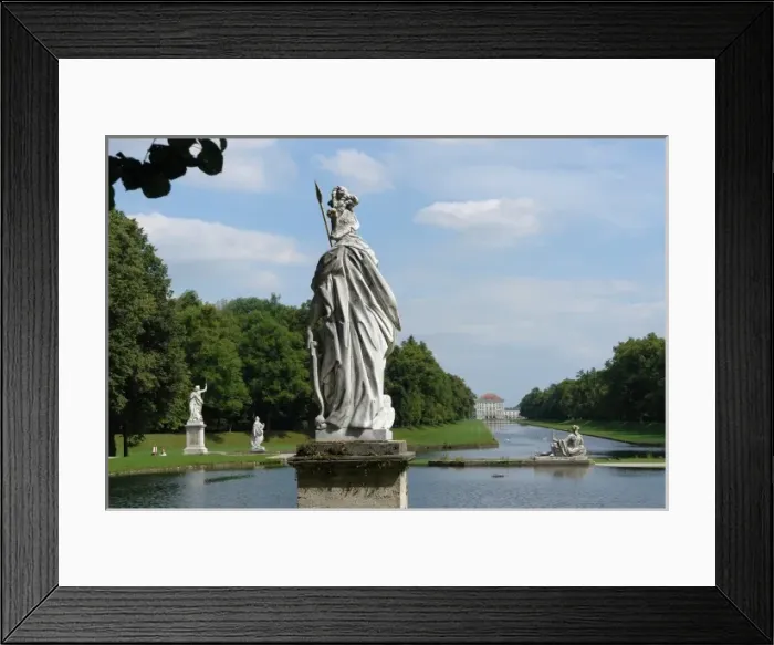 Framed Print : Nymphenburg Park, Munich, Bavaria, Germany Framed Print : Nymphenburg Park, Munich, Bavaria, Germany