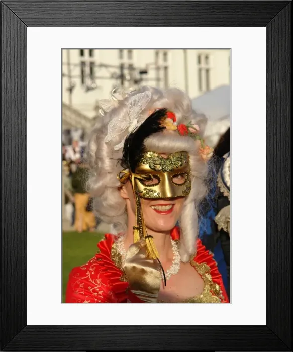 Framed Print : Lady at a festival, Haimhausen, Bavaria, Germany Framed Print : Lady at a festival, Haimhausen, Bavaria, Germany