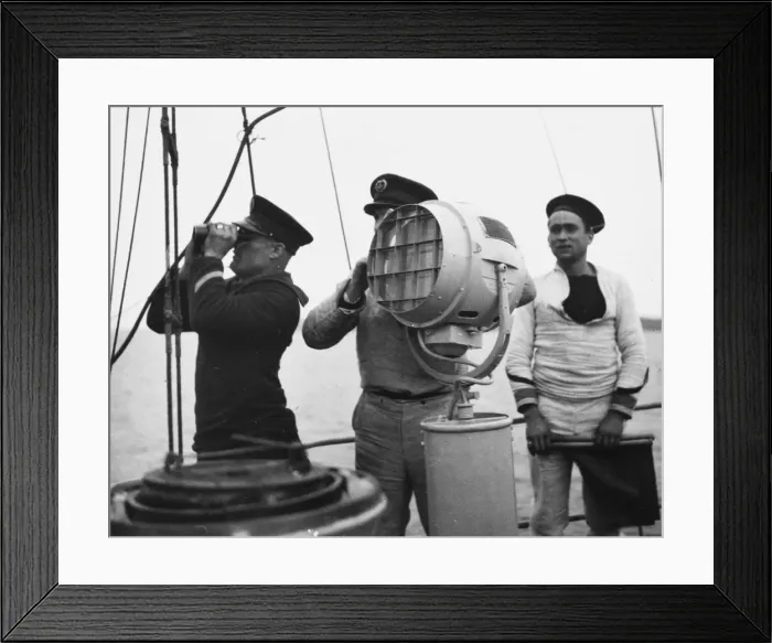 Framed Print : French naval school WWII Framed Print : French naval school WWII