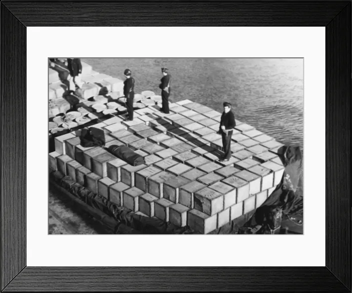 Framed Print : French navy blocade WWII Framed Print : French navy blocade WWII