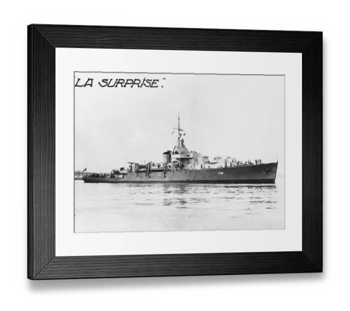 Framed Print : French navy WWII Framed Print : French navy WWII