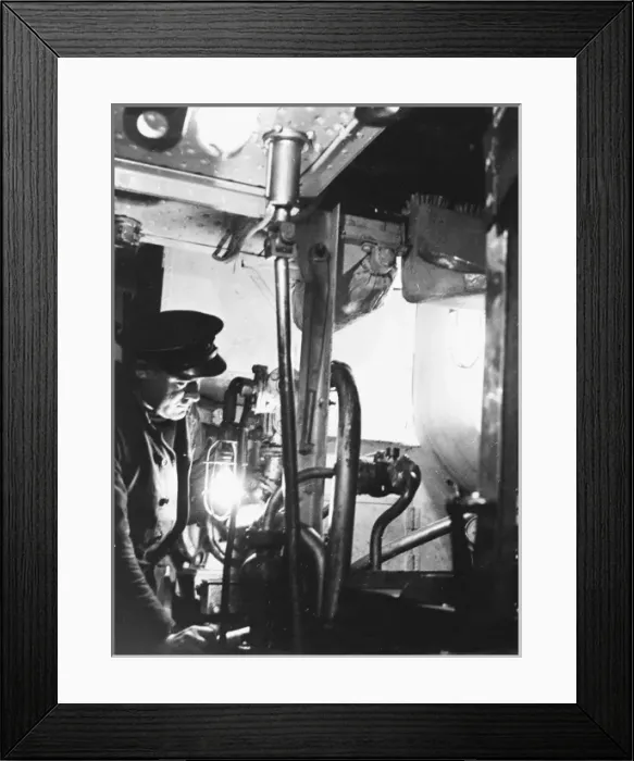 Framed Print : French submarine WWII Framed Print : French submarine WWII
