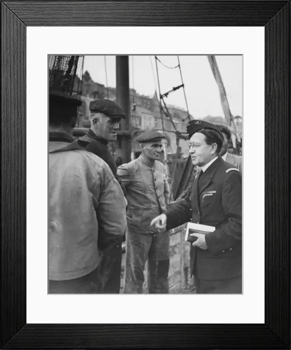 Framed Print : French chaplain WWII Framed Print : French chaplain WWII