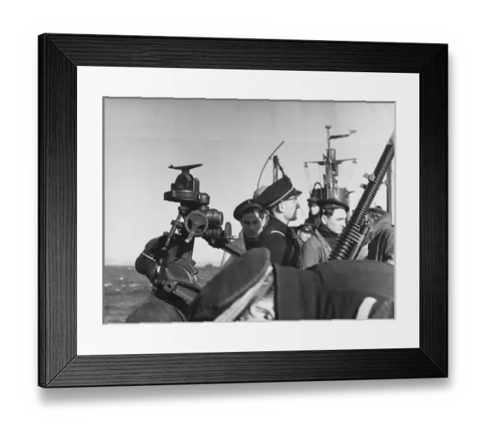Framed Print : French submarine WWII Framed Print : French submarine WWII