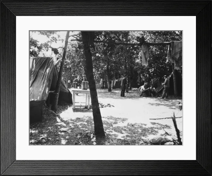 Framed Print : French troops WWII Framed Print : French troops WWII