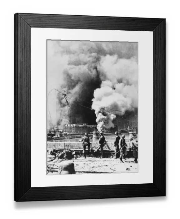 Framed Print : Rouen, WWII Framed Print : Rouen, WWII