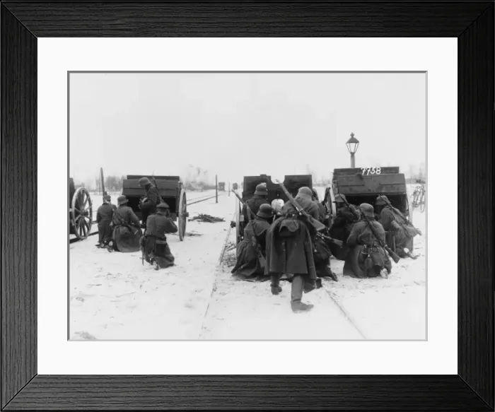 Framed Print : German infantry, 1918 Framed Print : German infantry, 1918