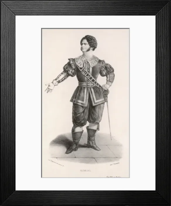Framed Print : Giovanni Battista Rubini Framed Print : Giovanni Battista Rubini