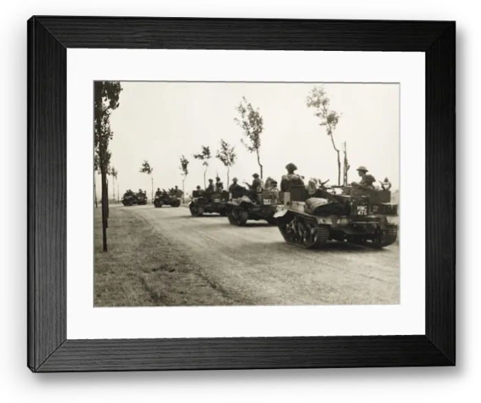 Framed Print : British troops WWII Framed Print : British troops WWII