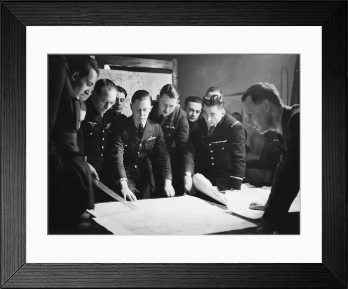 Framed Print : French British cooperation WWII Framed Print : French British cooperation WWII