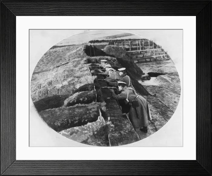 Framed Print : Russian position at Lemberg Framed Print : Russian position at Lemberg