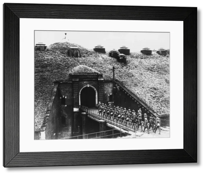 Framed Print : British troops WWII Framed Print : British troops WWII