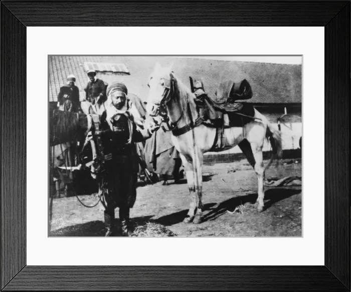 Framed Print : French Algerian trooper WWI Framed Print : French Algerian trooper WWI
