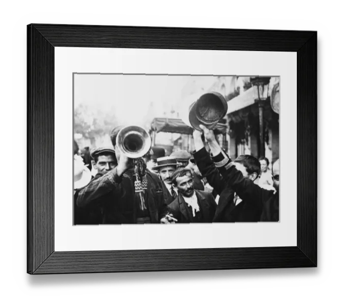Framed Print : French mobilisation WWI Framed Print : French mobilisation WWI