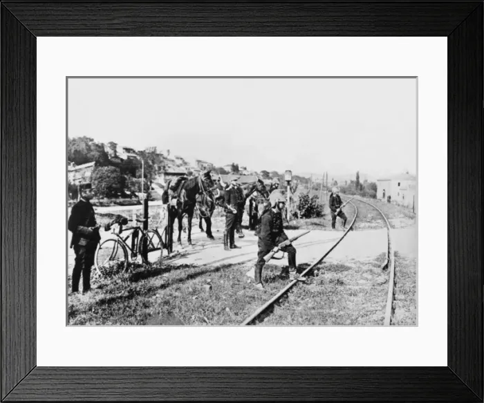 Framed Print : French cavalry WWI Framed Print : French cavalry WWI