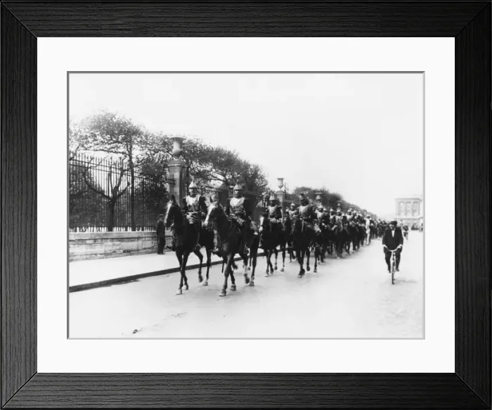 Framed Print : French cavalry WWI Framed Print : French cavalry WWI