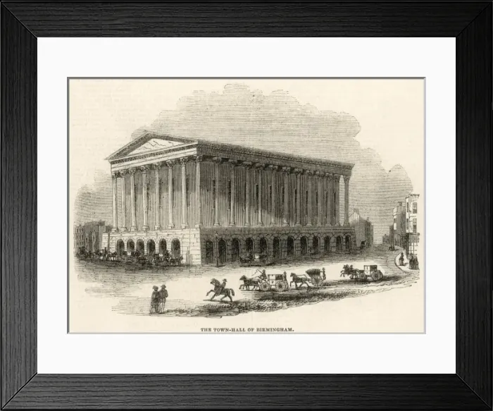 Framed Print : The Town Hall of Birmingham Framed Print : The Town Hall of Birmingham