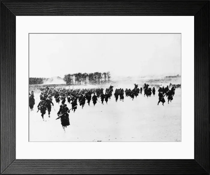 Framed Print : French army training WWI Framed Print : French army training WWI