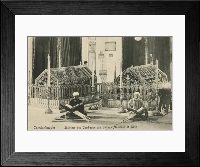 Framed Print : Tombs of Sultans - Constantinople Framed Print : Tombs of Sultans - Constantinople
