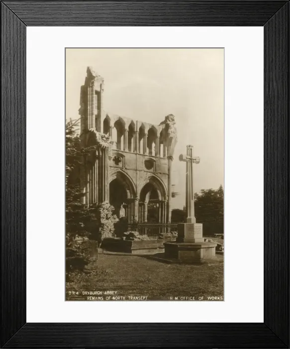 Framed Print : North Transcept of Dryburgh Abbey Framed Print : North Transcept of Dryburgh Abbey