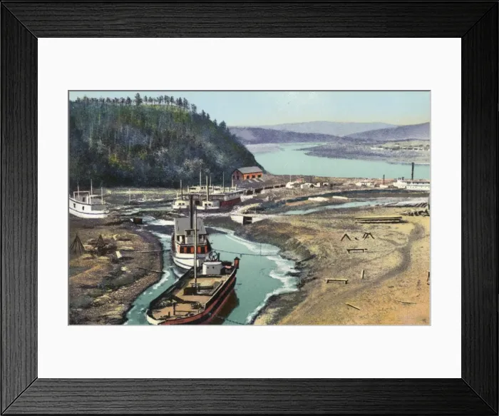 Framed Print : Russia - River Shilka