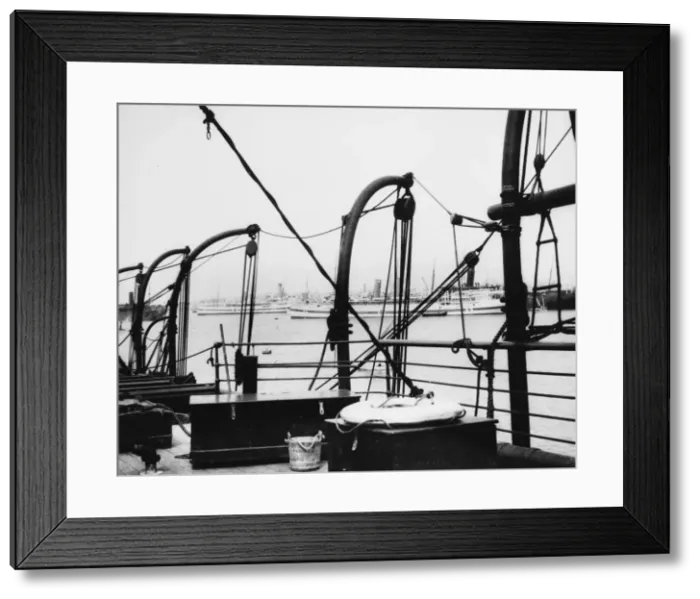 Framed Print : TSS Saxon WWI Framed Print : TSS Saxon WWI
