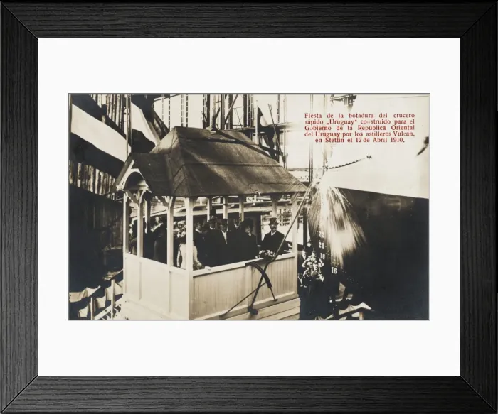 Framed Print : Ship Launch - Szczecin, Poland