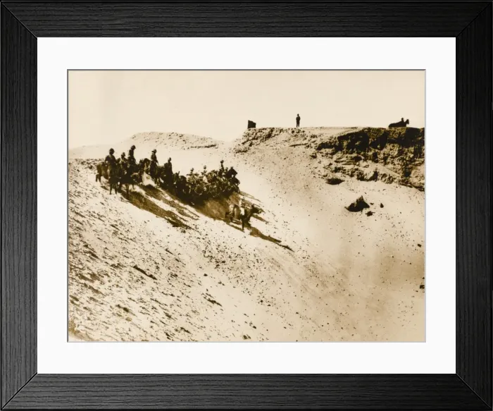 Framed Print : Egyptian Remount depot WWI Framed Print : Egyptian Remount depot WWI