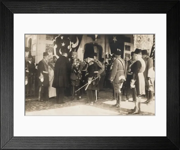 Framed Print : Kaiser Wilhem I in Turkey - WWI Framed Print : Kaiser Wilhem I in Turkey - WWI